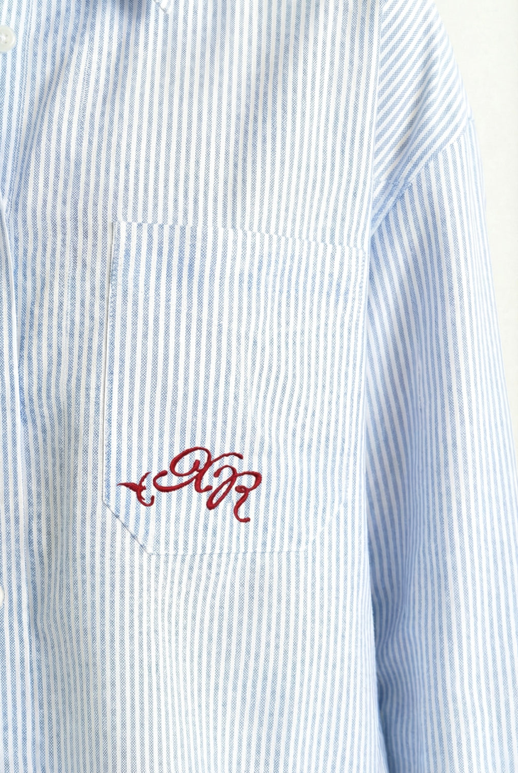 Xaden Monogram BF Blouse